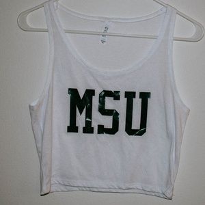 MSU Crop Top